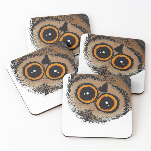 Item preview, Hoot the Owl dropping in to say "Hello" designed and sold by artbysarahallen.