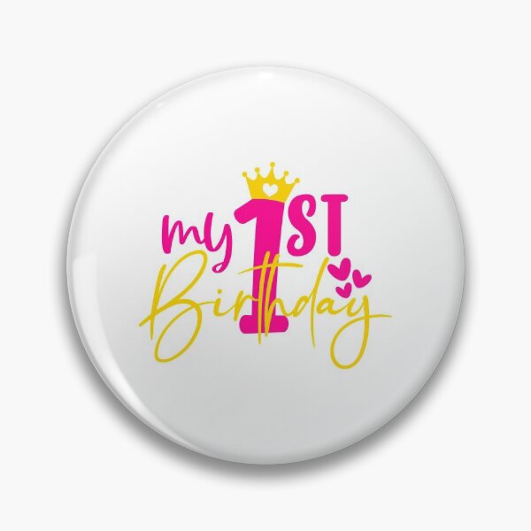 Item preview, My 1st birthday designed and sold by purpleblobart.