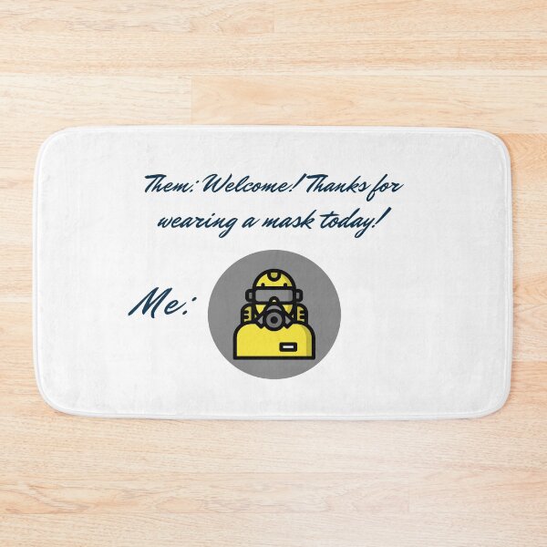 Item preview, Them: Welcome! Thanks for wearing a mask today! designed and sold by PandemicLife.