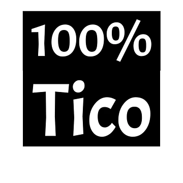 Artwork thumbnail, 100% Tico Costa Rican by JungleJava