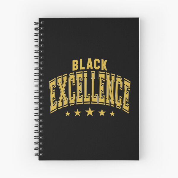 Item preview, Black and Gold - Black Excellence Five Stars Statement designed and sold by 4wordsmovement.