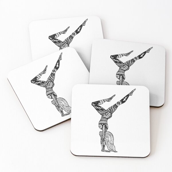 Item preview, Yoga Girl - Hand Stand  designed and sold by Katie Fazio.