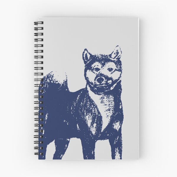 Aperçu de l'œuvre Bleu Shiba créée et vendue par vindorious.