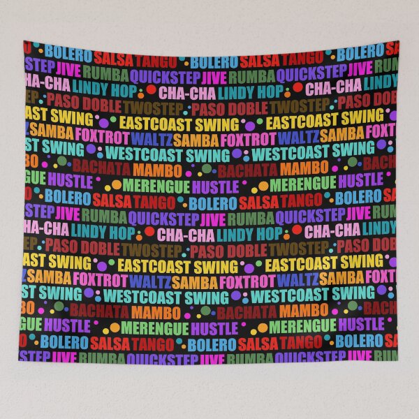 Item preview, Vibrant Ballroom Dance Styles | Ballroom Dancer designed and sold by StarvingRtist.