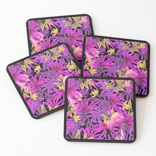Item preview, Flamingo's Peach & Pinki  designed and sold by Jamboprints.