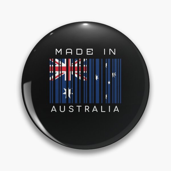 Item preview, Made in Australia/ Barcode design designed and sold by Junsu Lim.