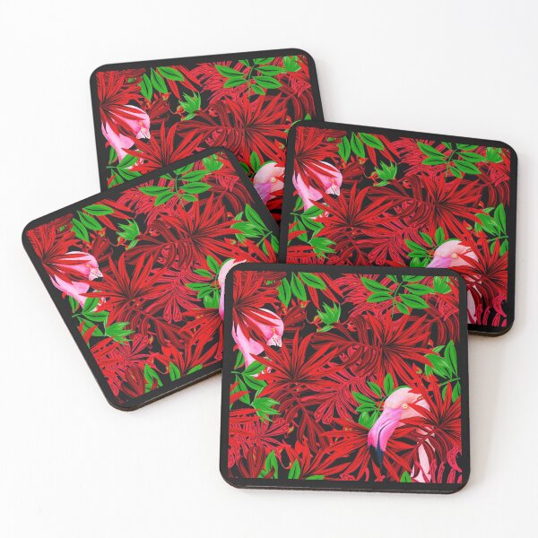 Item preview, Flamingo's Peach & Pinki  designed and sold by Jamboprints.
