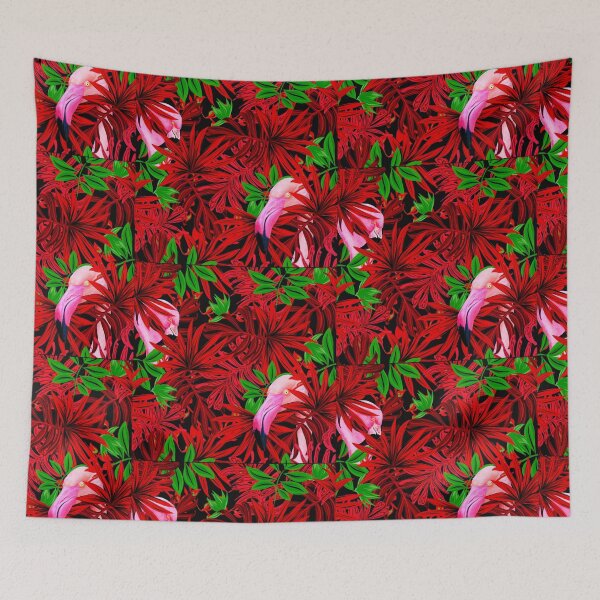 Item preview, Flamingo's Peach & Pinki  designed and sold by Jamboprints.