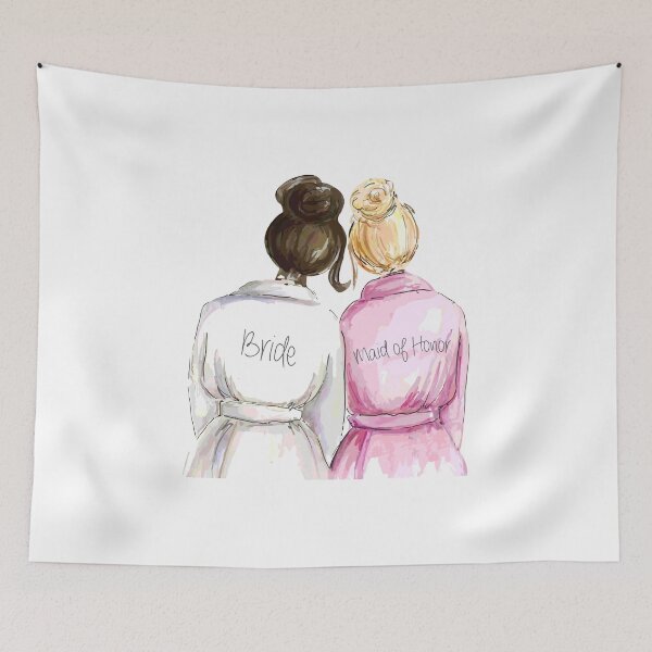 Item preview, Maid of Honor Gift Proposal | Best Wedding Gift for Bride | Bride Gift from MOH | Bridal Shower Gift for Her | Maid of Honor Mug from Bride (Brunette & Blonde) designed and sold by premiertreats.