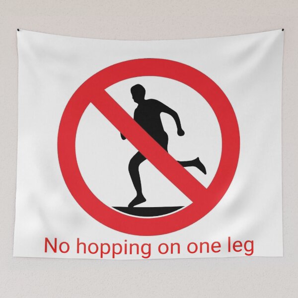 Item preview, No hopping designed and sold by rich-jam.