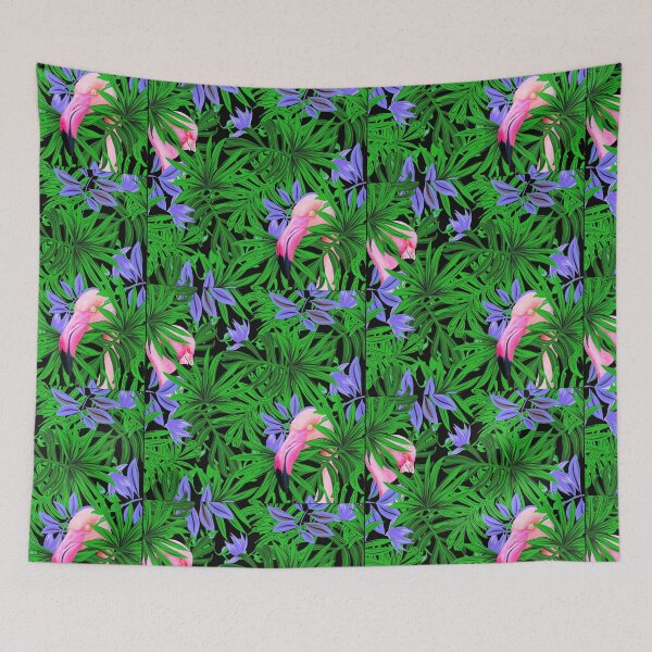 Item preview, Flamingo's Peach & Pinki  designed and sold by Jamboprints.