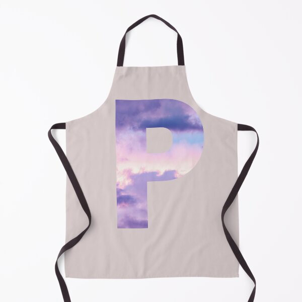 Item preview,  letter P purple and pink cloud  designed and sold by AGDesignstore.
