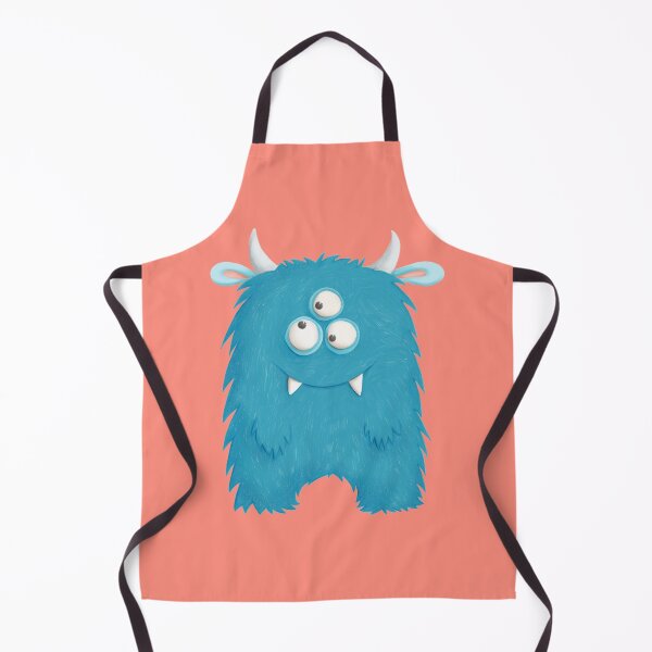 Item preview, Blue Hairy Monster designed and sold by LMay13.