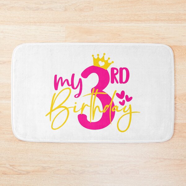 Item preview, My 3rd birthday designed and sold by purpleblobart.