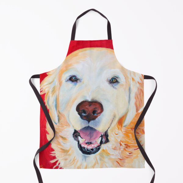 Item preview, Golden Retriever dog: Golden days are happy days designed and sold by Krista Wells.