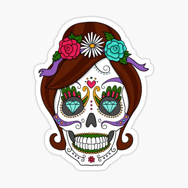 Item preview, Girlish Skull designed and sold by LADYGOODMOOD.