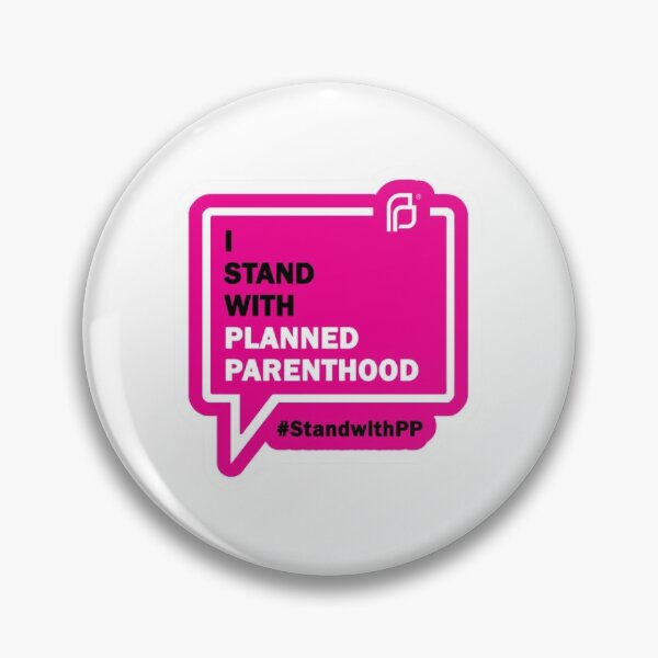 I STAND WITH PP Pin