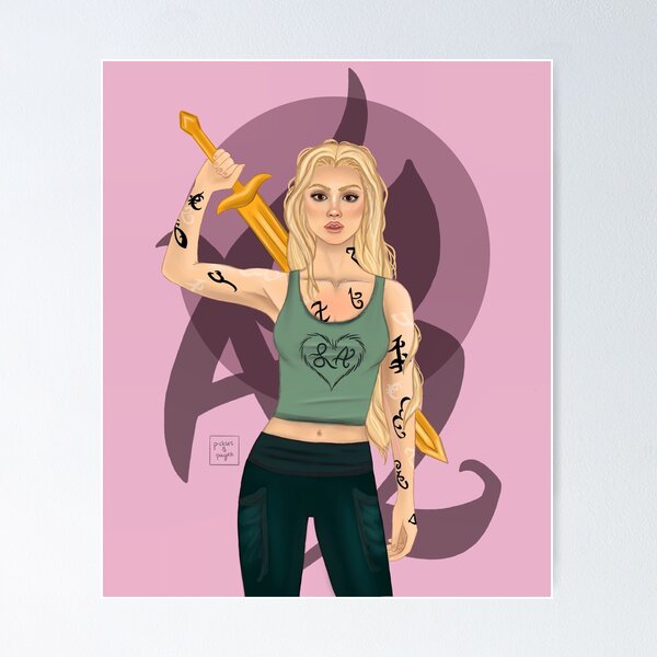 Item preview, Emma Carstairs, Lady Midnight de Cassandra Clare designed and sold by picklesandpages.