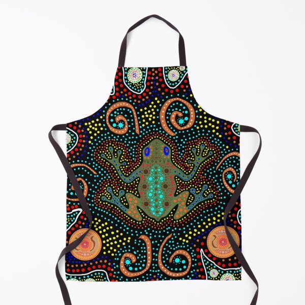 Item preview, Aboriginal Art Frog designed and sold by iamhewho.