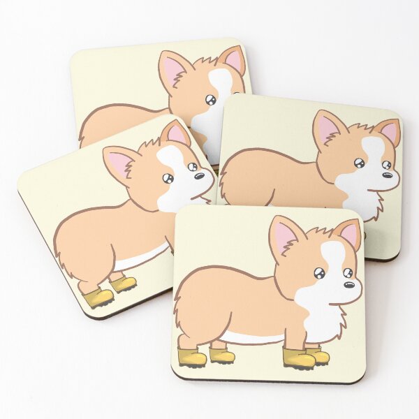 Item preview, Corgi - Rubber Rain Boots designed and sold by jenartfart.