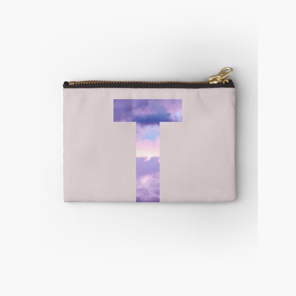 Item preview,  letter t purple and pink cloud  designed and sold by AGDesignstore.
