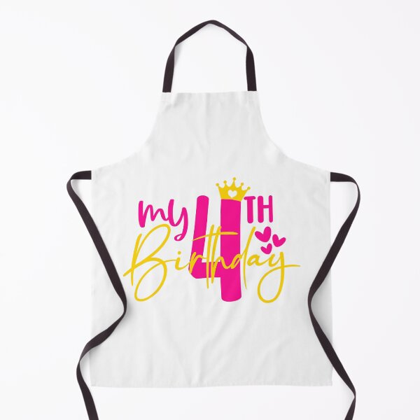 Item preview, My 4th birthday designed and sold by purpleblobart.