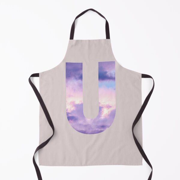 Item preview,  letter u purple and pink cloud  designed and sold by AGDesignstore.