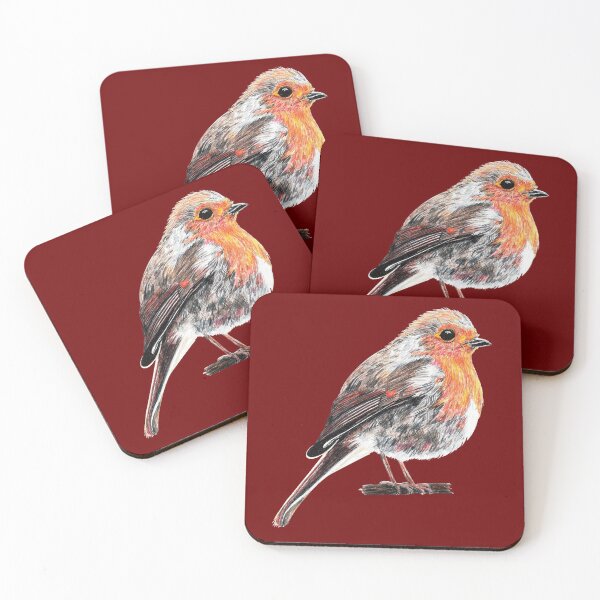 Item preview, Robin Redbreast Ready for Christmas  designed and sold by artbysarahallen.