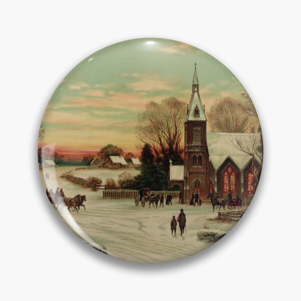 Item preview, Christmas Eve in the country designed and sold by aapshop.