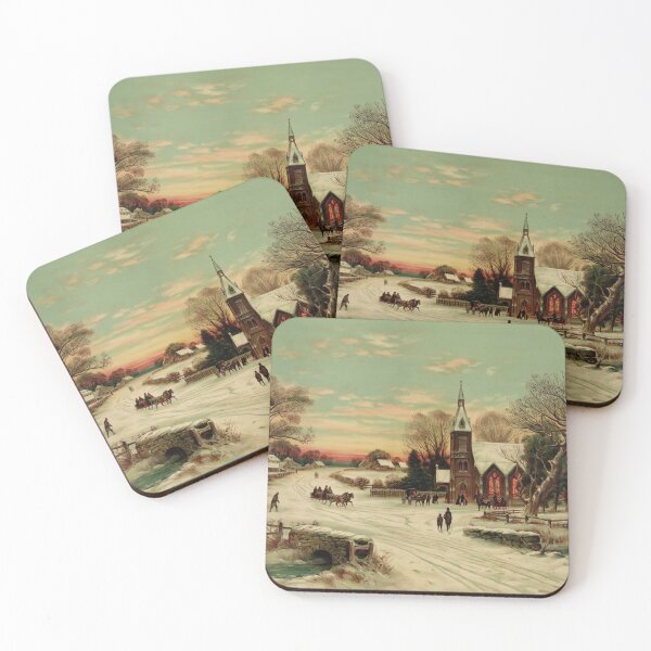 Item preview, Christmas Eve in the country designed and sold by aapshop.