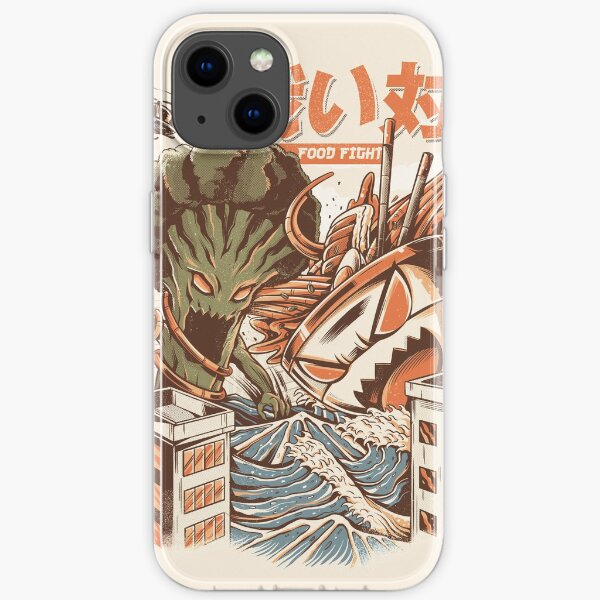 Brocco vs Ramen Kaijus iPhone Soft Case
