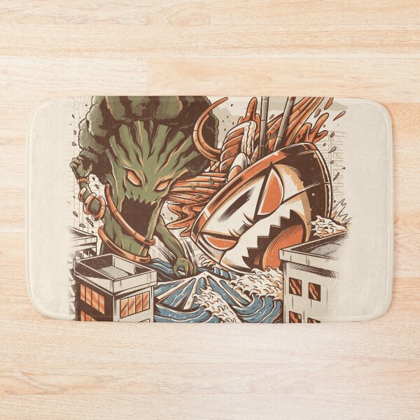 Item preview, Brocco vs Ramen Kaijus designed and sold by Ilustrata®.