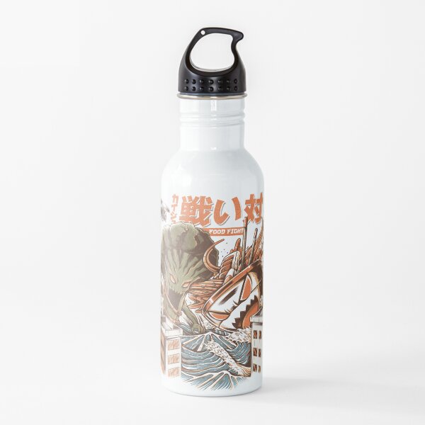 Brocco vs Ramen Kaijus Water Bottle