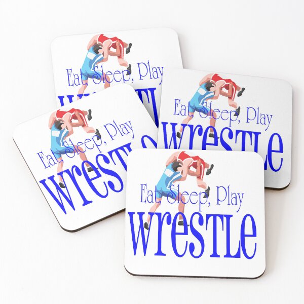 Item preview, Eat, Sleep, Play Wrestle  designed and sold by Mary Riley.
