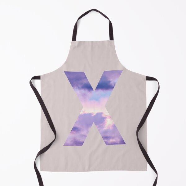 Item preview,  letter x purple and pink cloud  designed and sold by AGDesignstore.