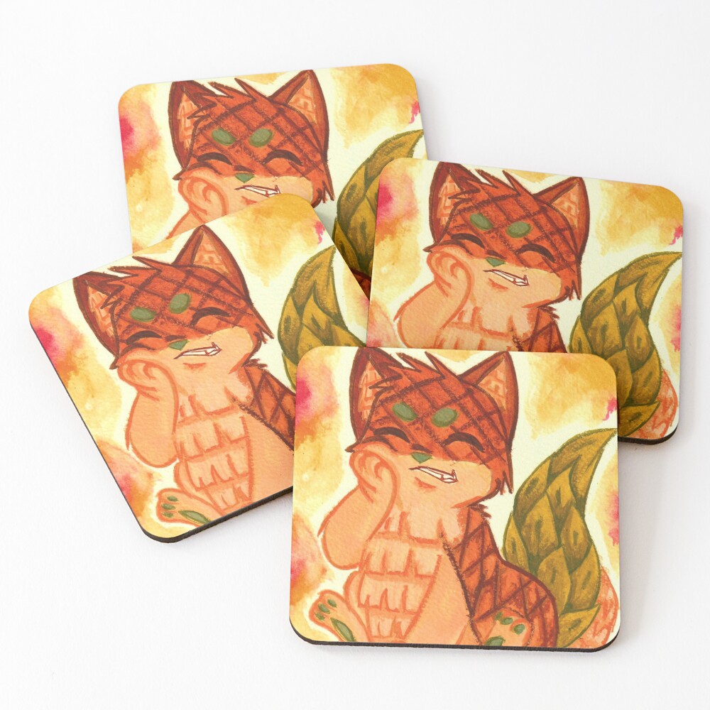 Item preview, Coasters (Set of 4) designed and sold by Rakuen10.