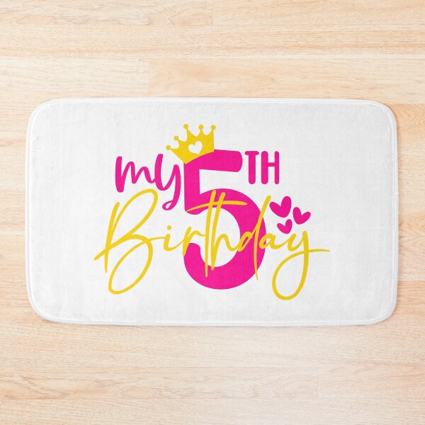 Item preview, My 5th birthday designed and sold by purpleblobart.