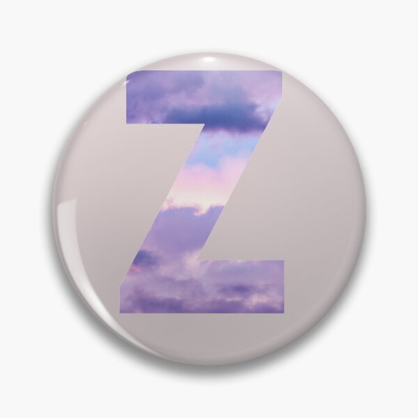 Item preview,  letter z purple and pink cloud  designed and sold by AGDesignstore.