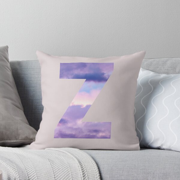 Item preview,  letter z purple and pink cloud  designed and sold by AGDesignstore.
