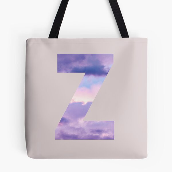 Item preview,  letter z purple and pink cloud  designed and sold by AGDesignstore.