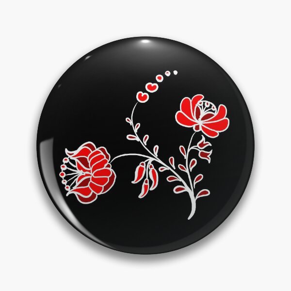 Item preview, Tricolor hungarian flower pattern designed and sold by Chino20.