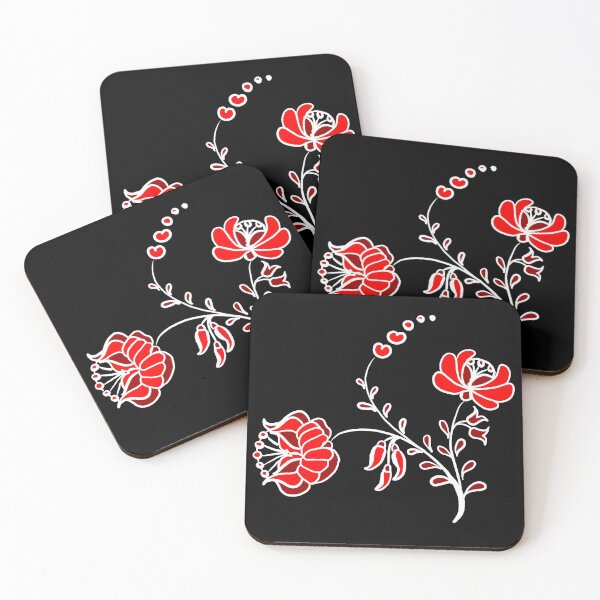 Item preview, Tricolor hungarian flower pattern designed and sold by Chino20.