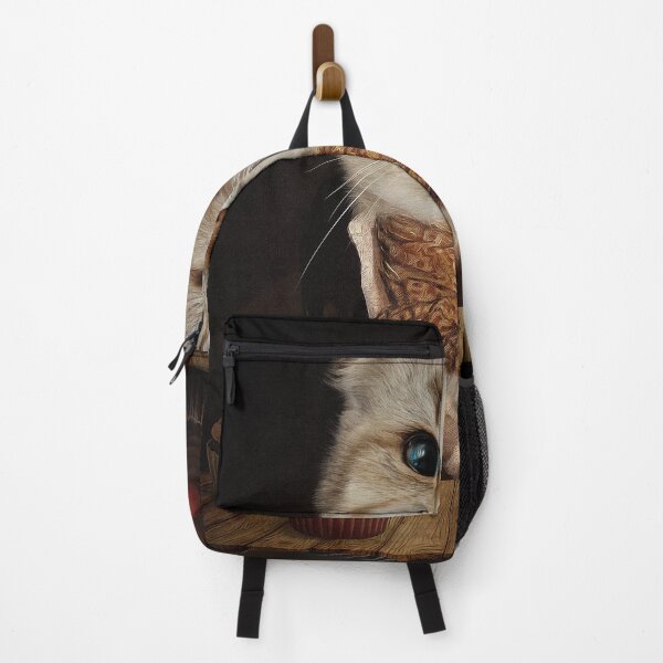Item preview, Custom Antique Cat portrait eating cakes designed and sold by PimpMyPet.
