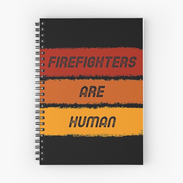 Item preview, Firefighters are human- vintage sunset designed and sold by Firefamily.