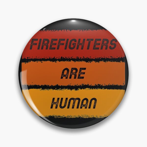 Item preview, Firefighters are human- vintage sunset designed and sold by Firefamily.