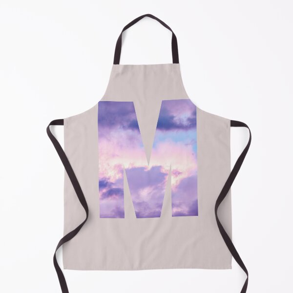 Item preview,  letter m purple and pink cloud  designed and sold by AGDesignstore.
