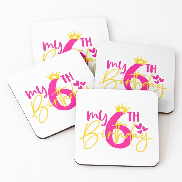 Item preview, My 6th birthday designed and sold by purpleblobart.