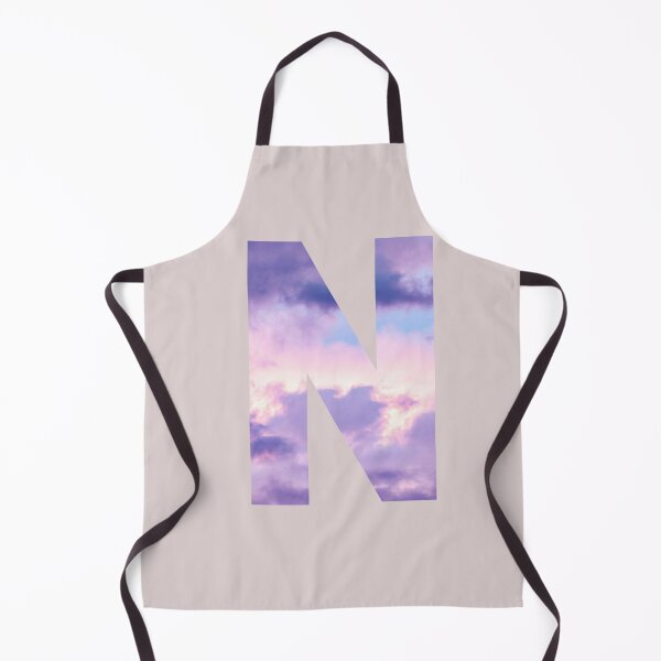 Item preview,  letter n purple and pink cloud  designed and sold by AGDesignstore.