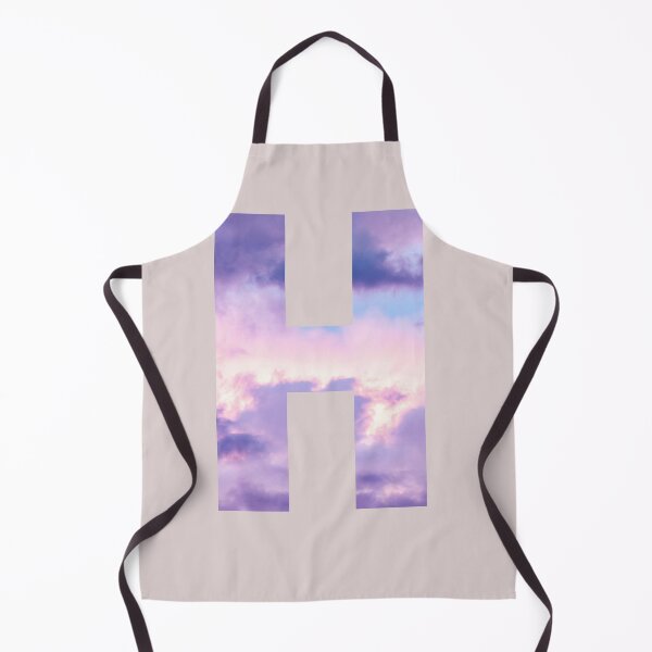 Item preview,  letter h purple and pink cloud  designed and sold by AGDesignstore.
