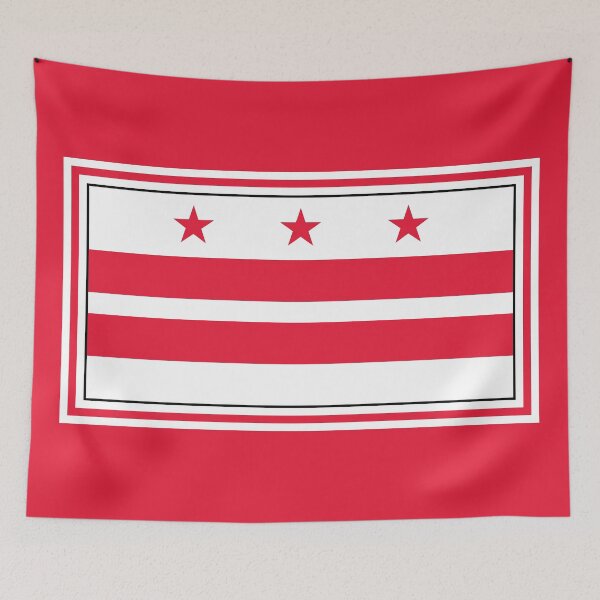 Item preview, Washington DC Flag Stickers, Gifts, Masks & Products designed and sold by mpodger.